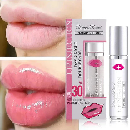 Instant Volumising Lip Plumper Oil Lip Enhancer Lip Gloss Plumping Serum - My Store