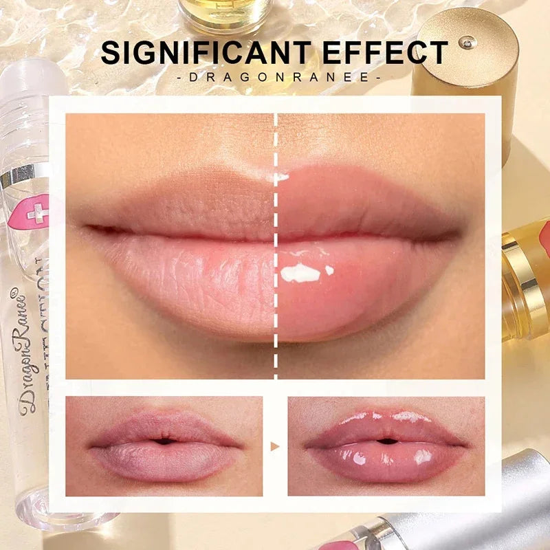 Instant Volumising Lip Plumper Oil Lip Enhancer Lip Gloss Plumping Serum - My Store