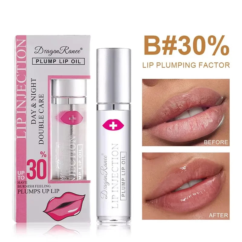 Instant Volumising Lip Plumper Oil Lip Enhancer Lip Gloss Plumping Serum - My Store