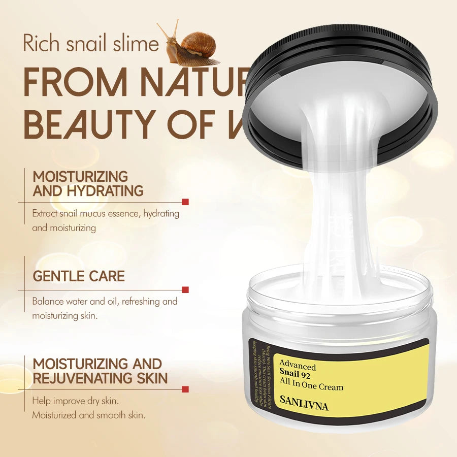 Advanced Snail Mucin 92% Snail Anti-aging Repair Cream - My Store