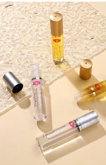Instant Volumising Lip Plumper Oil Lip Enhancer Lip Gloss Plumping Serum - My Store