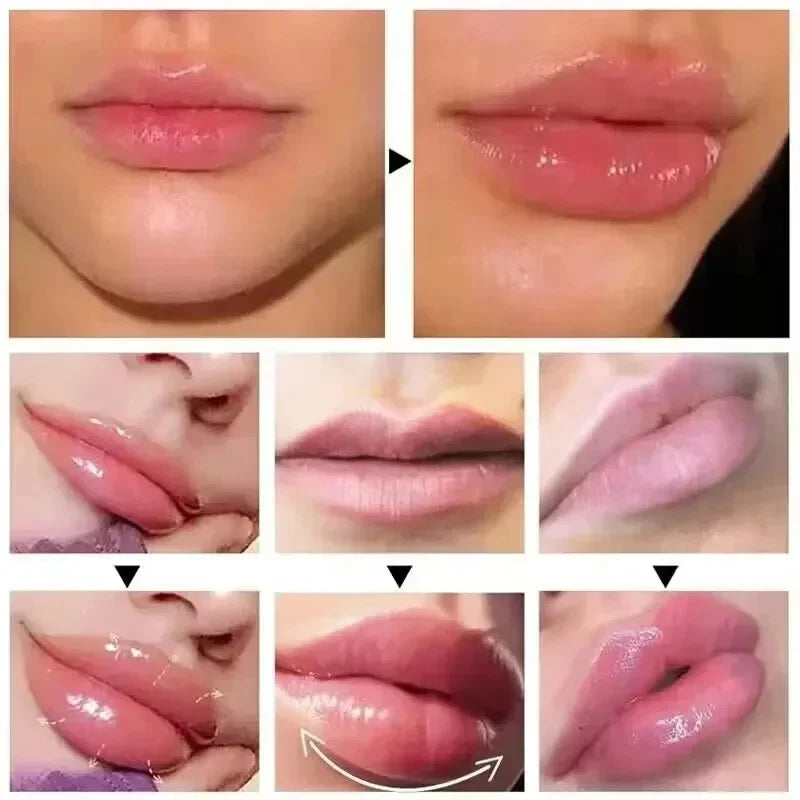 Instant Volumising Lip Plumper Oil Lip Enhancer Lip Gloss Plumping Serum - My Store
