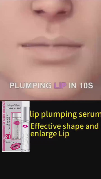 Instant Volumising Lip Plumper Oil Lip Enhancer Lip Gloss Plumping Serum